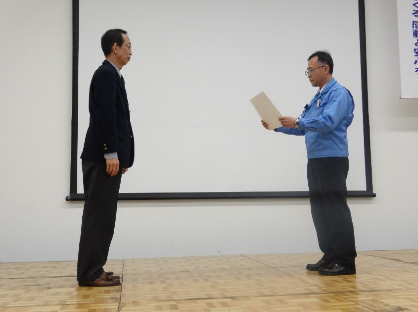 2015年度VE活動優良賞の表彰をいただきました